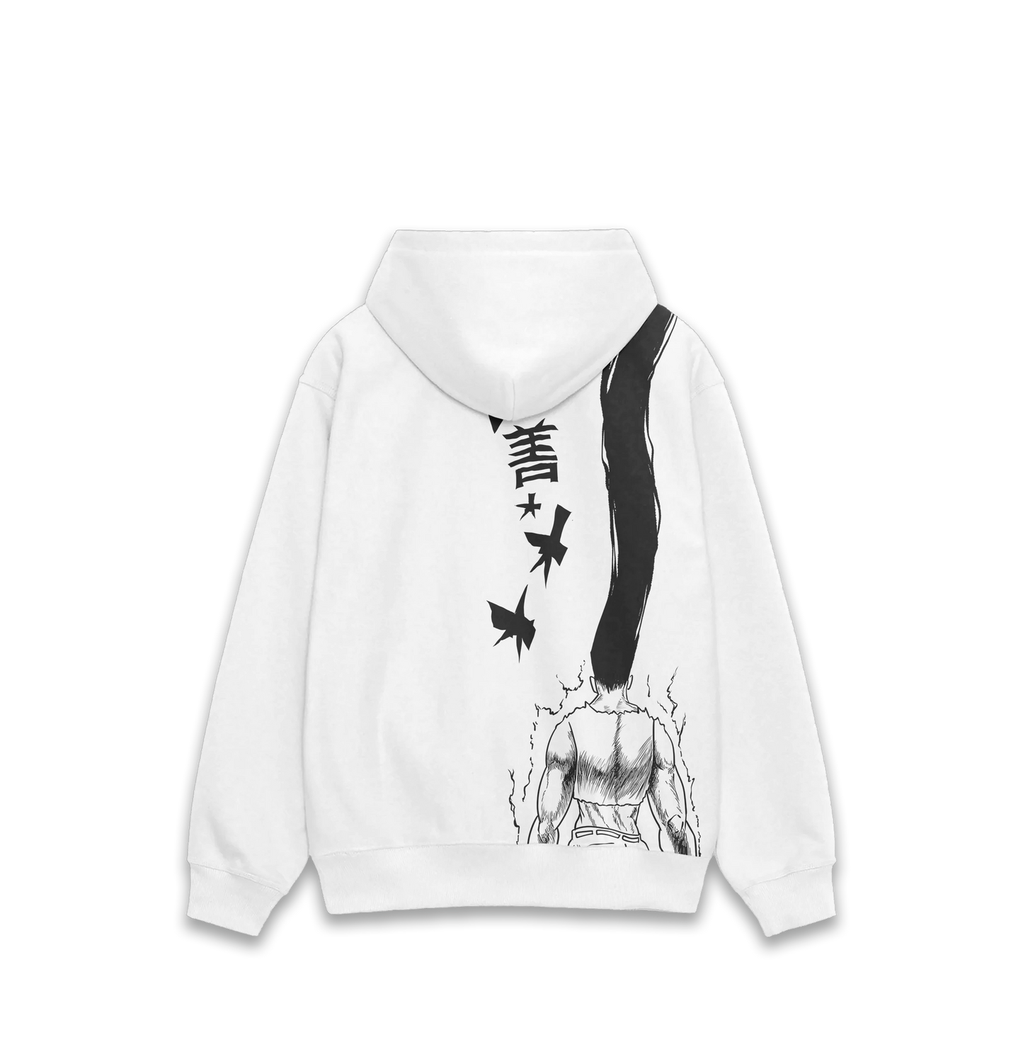 Gon's Awakening White Hoodie