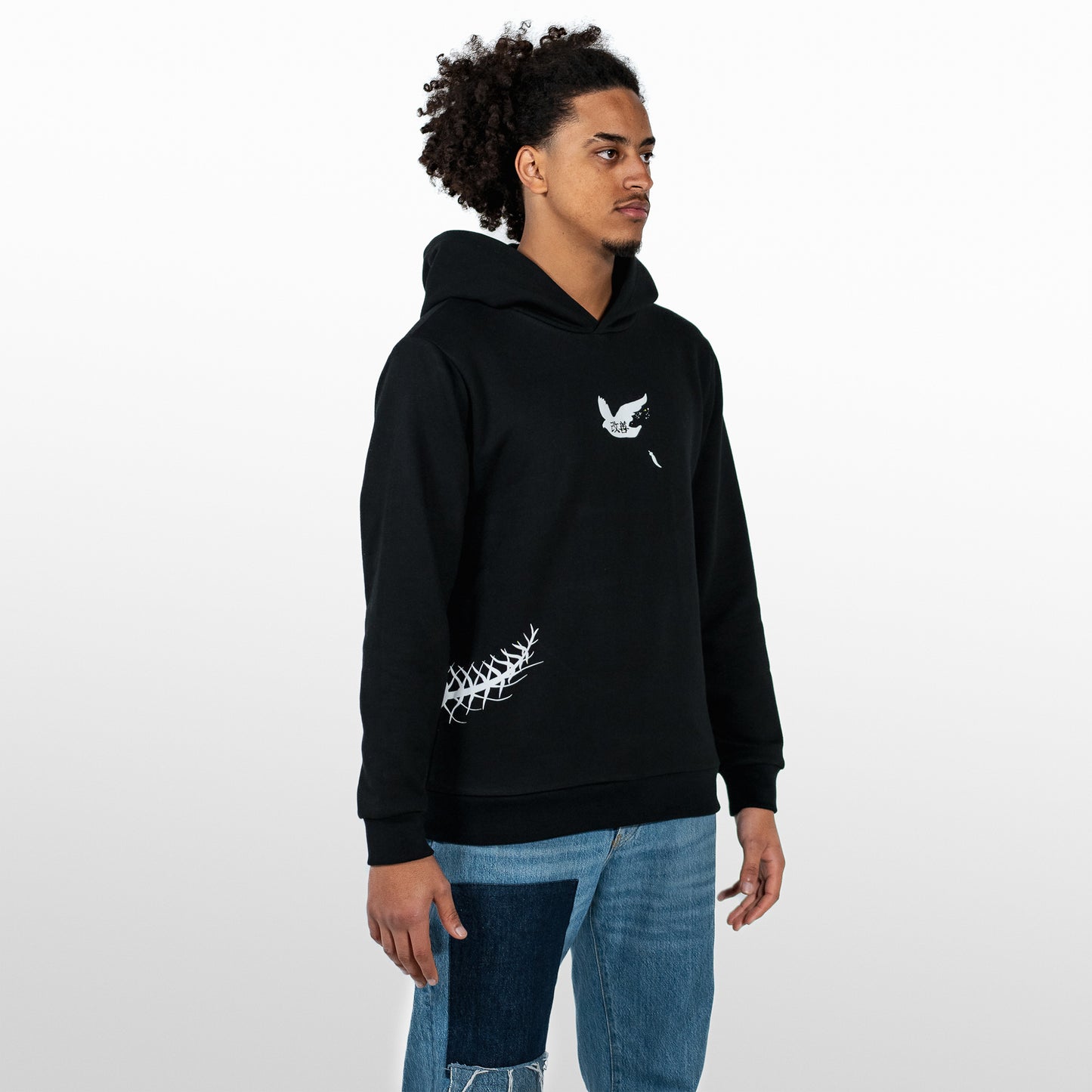 Tatakae Black Hoodie