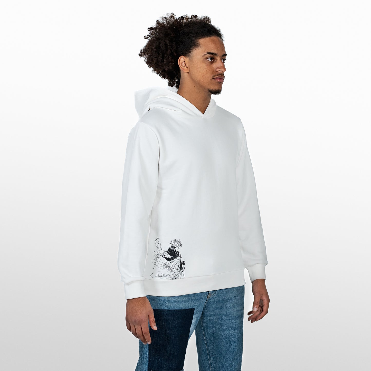 Infinite Void White Hoodie