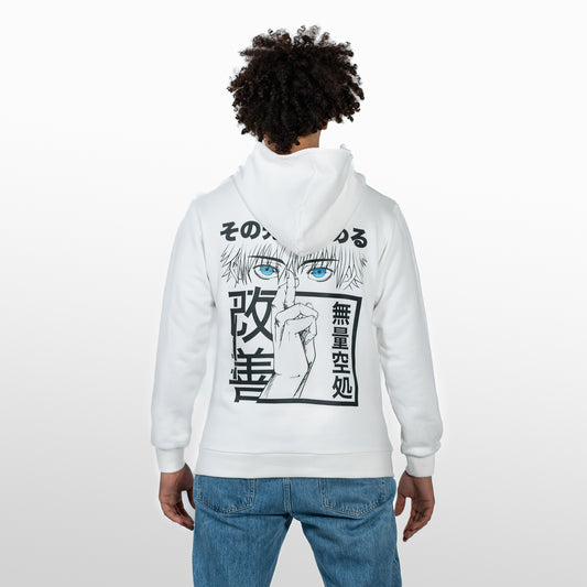 Infinite Void White Hoodie