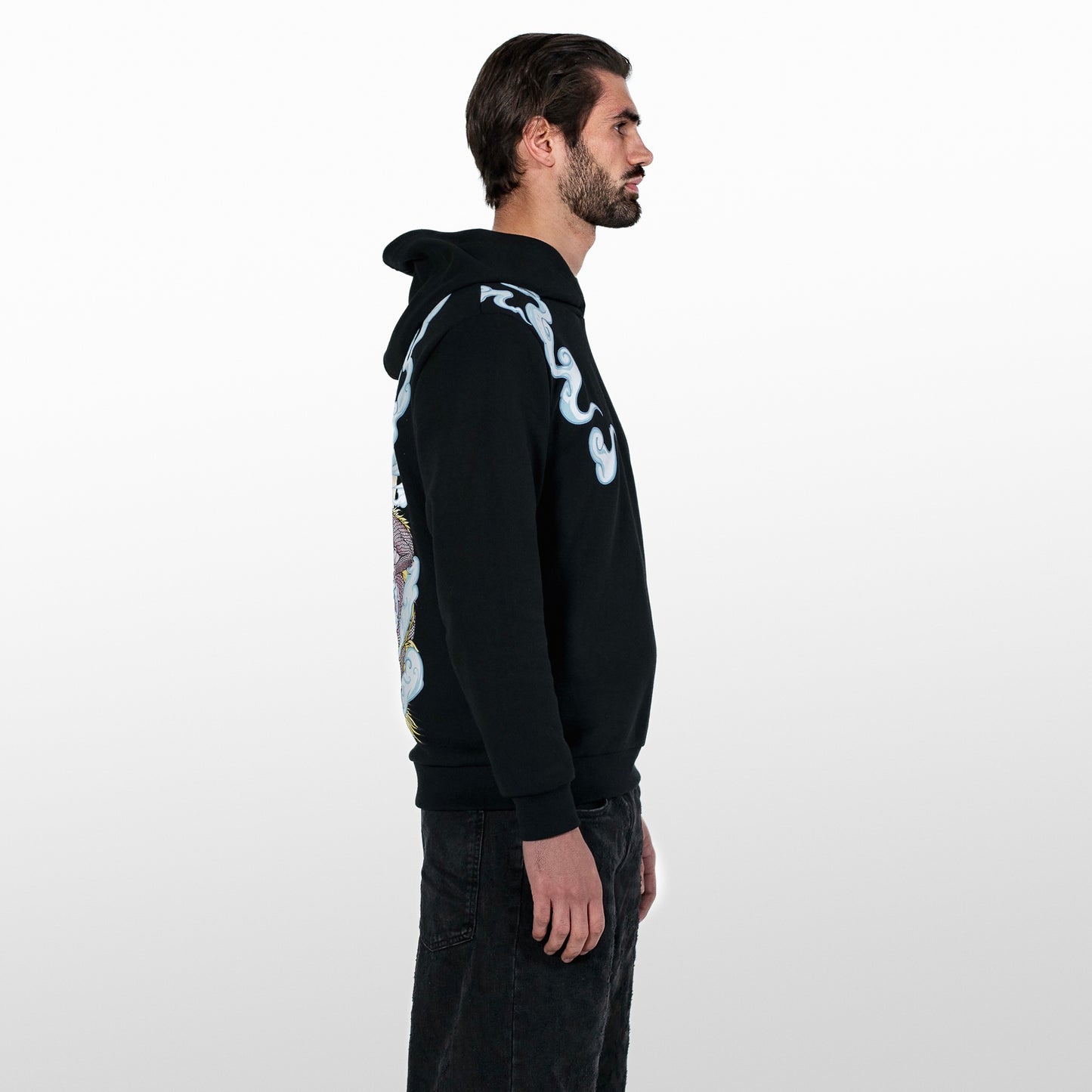 Drums of Liberation Black Hoodie