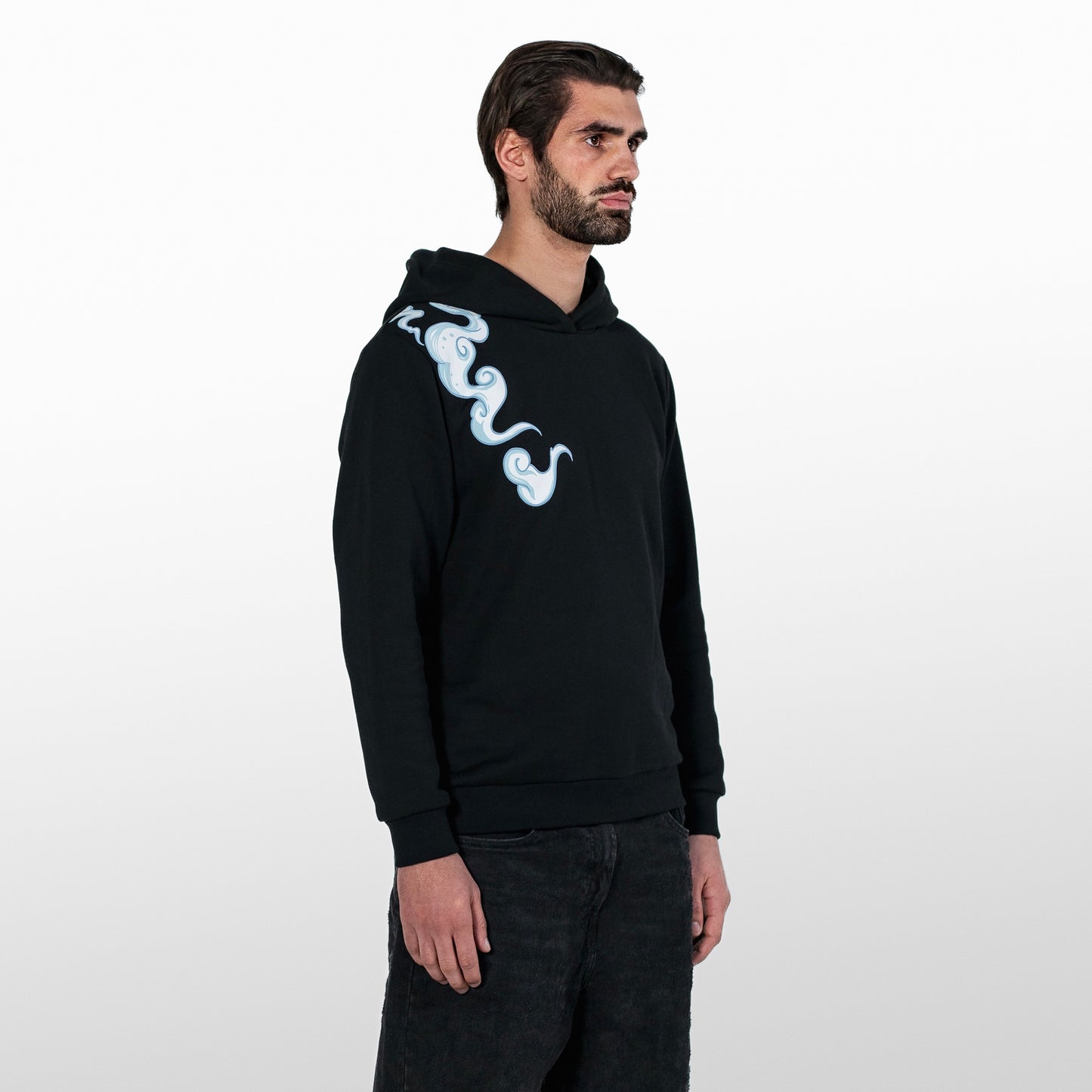 Drums of Liberation Black Hoodie