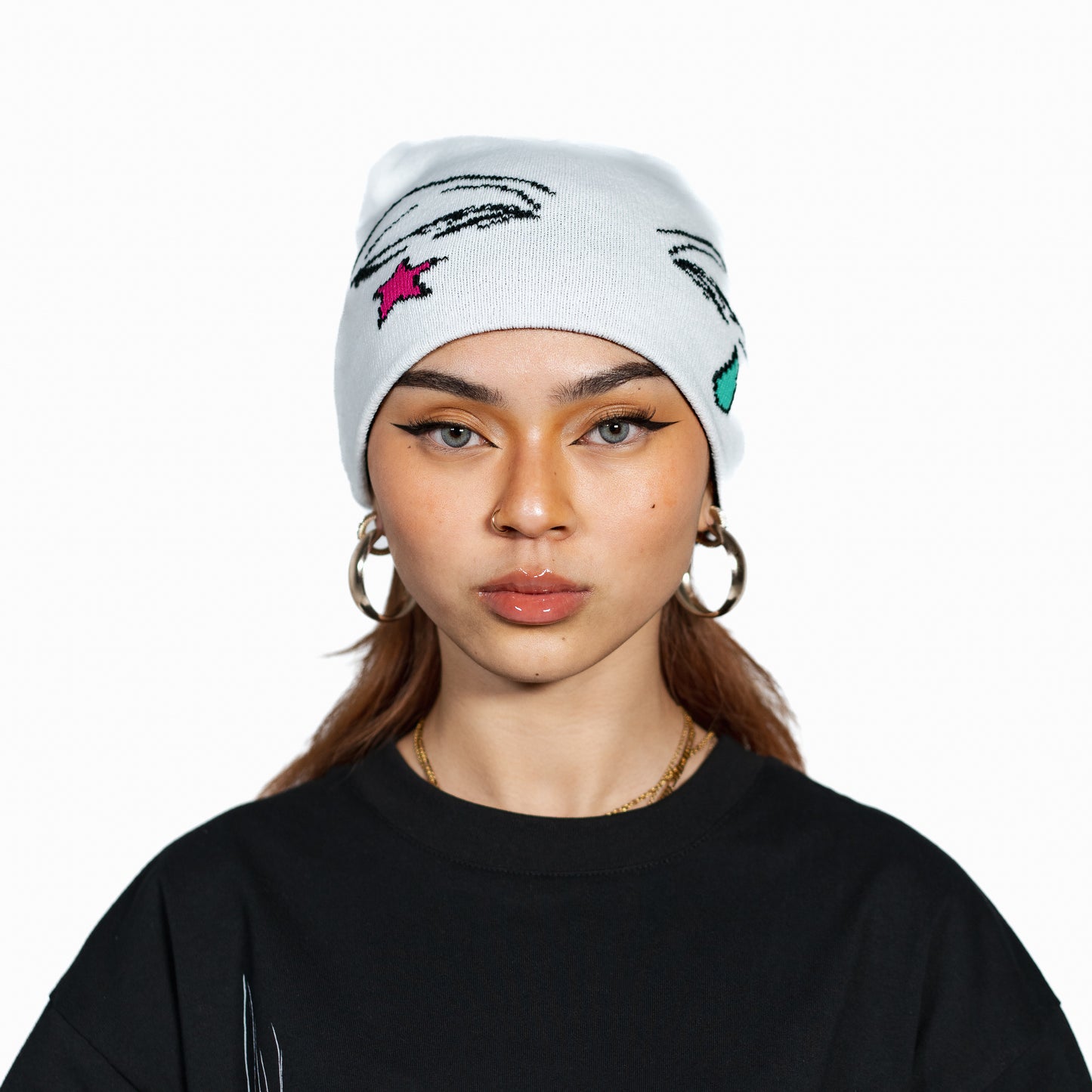 Reversible "HxH Eyes" Beanie