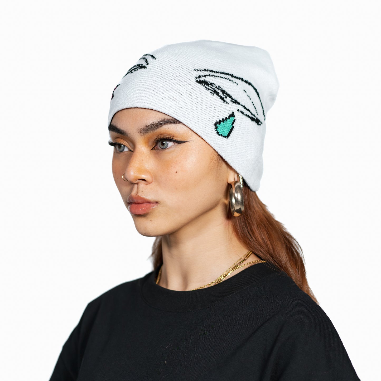 Reversible "HxH Eyes" Beanie