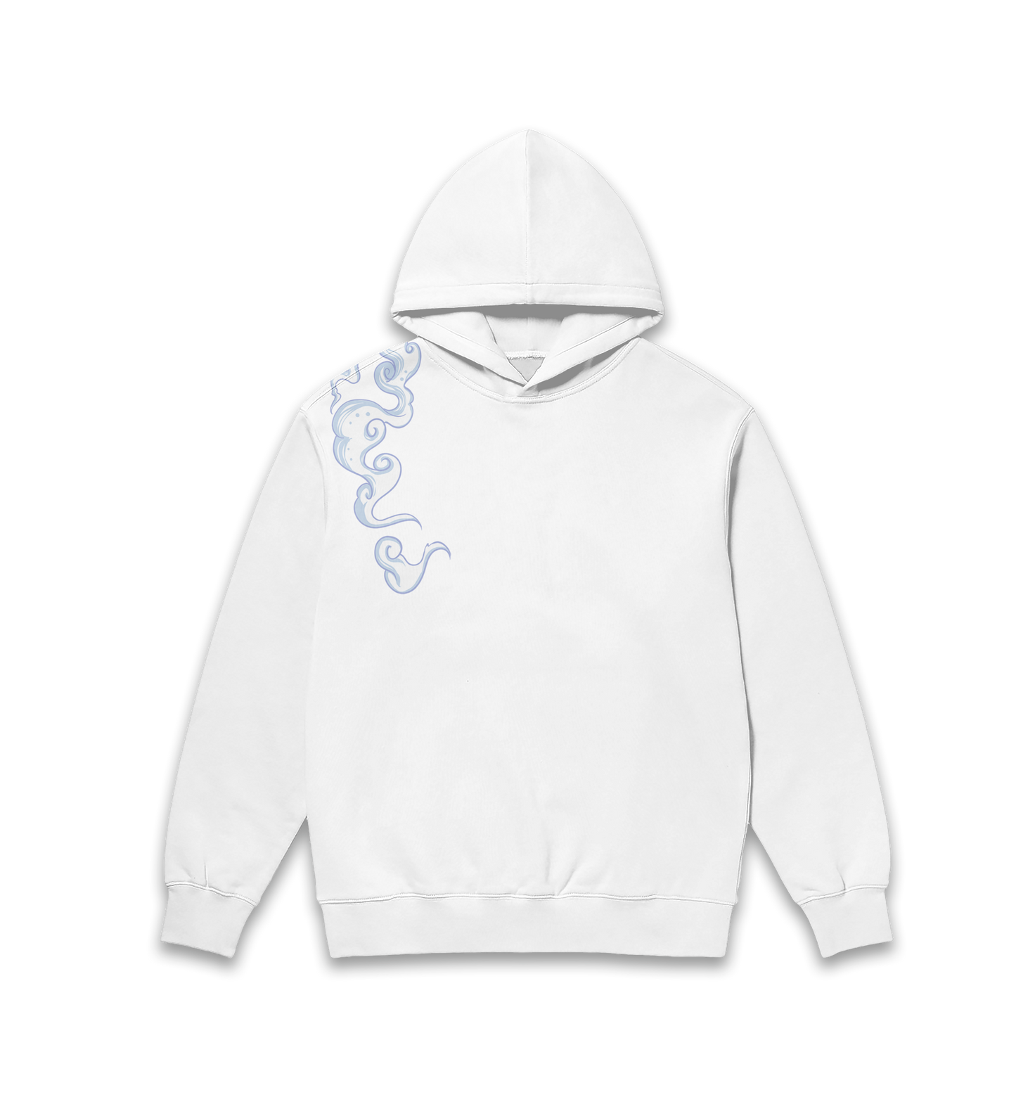 Drums of Liberation White Hoodie