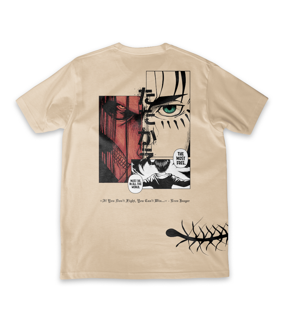 Tatakae Cream Tee