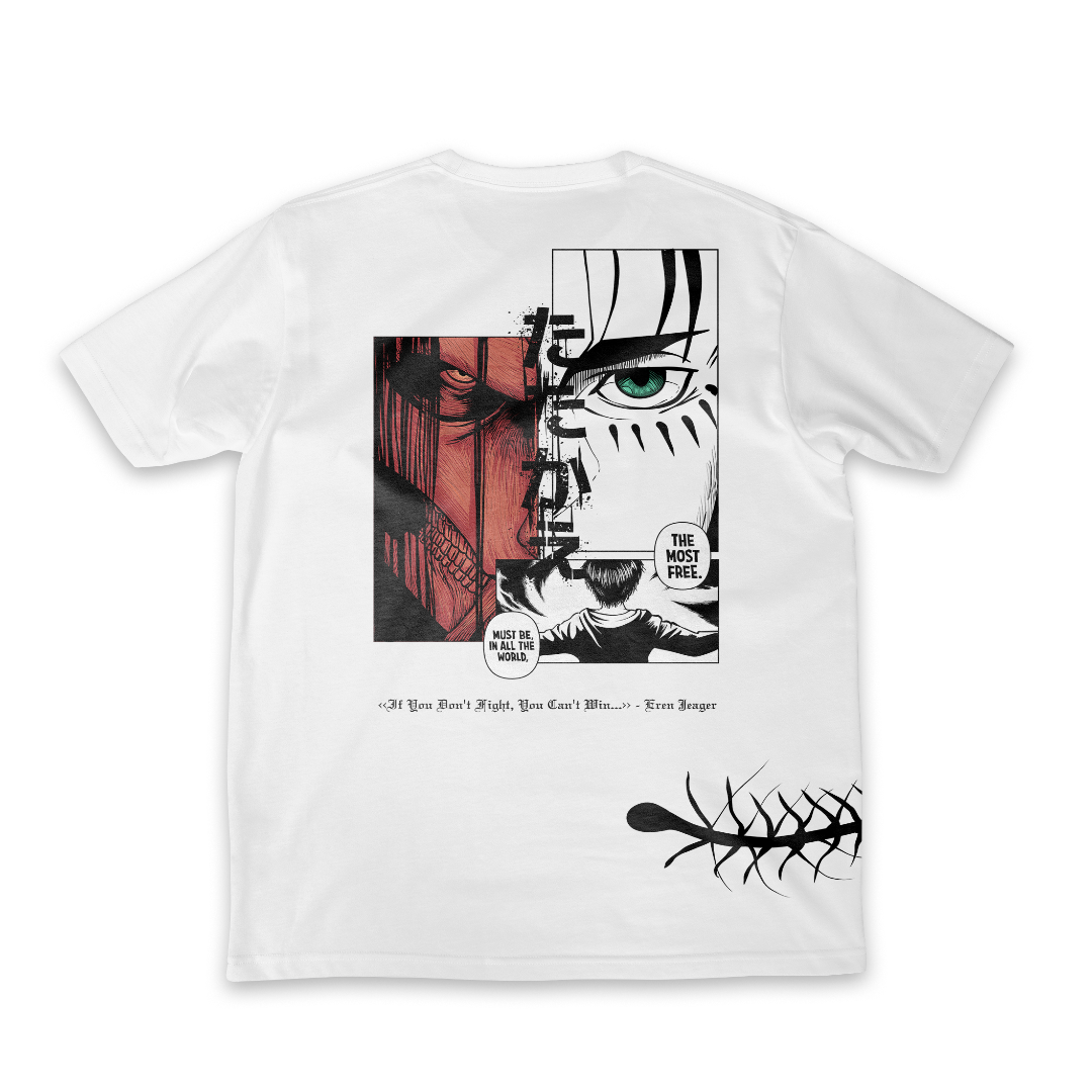 Tatakae White Tee